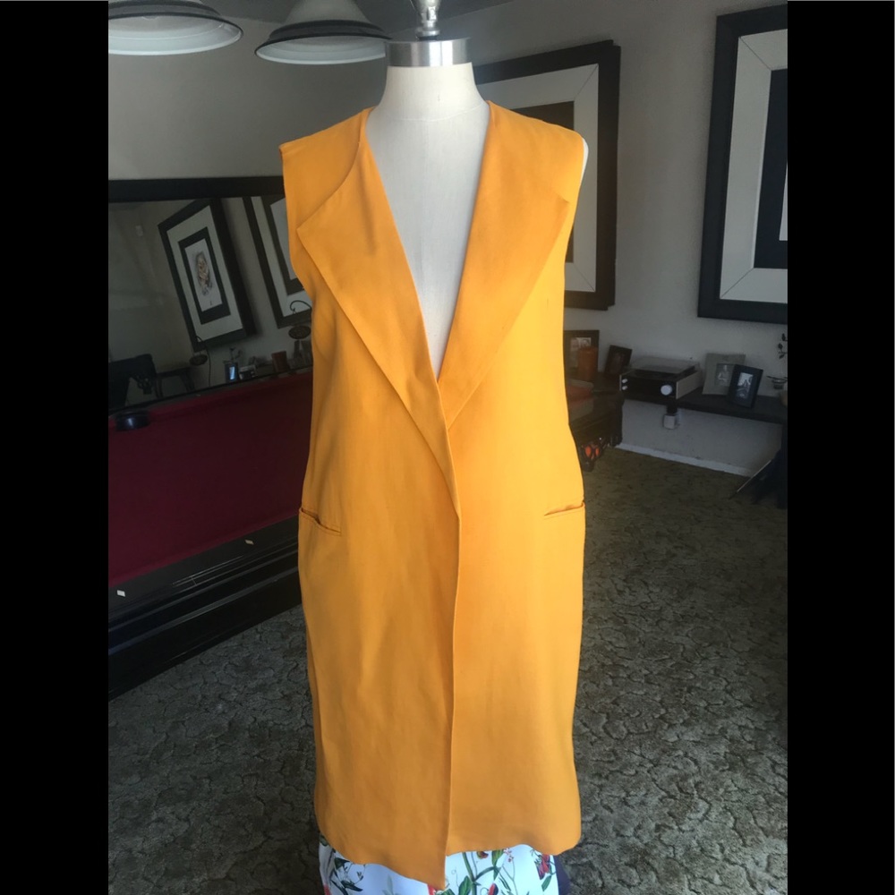 Bright Orange Duster